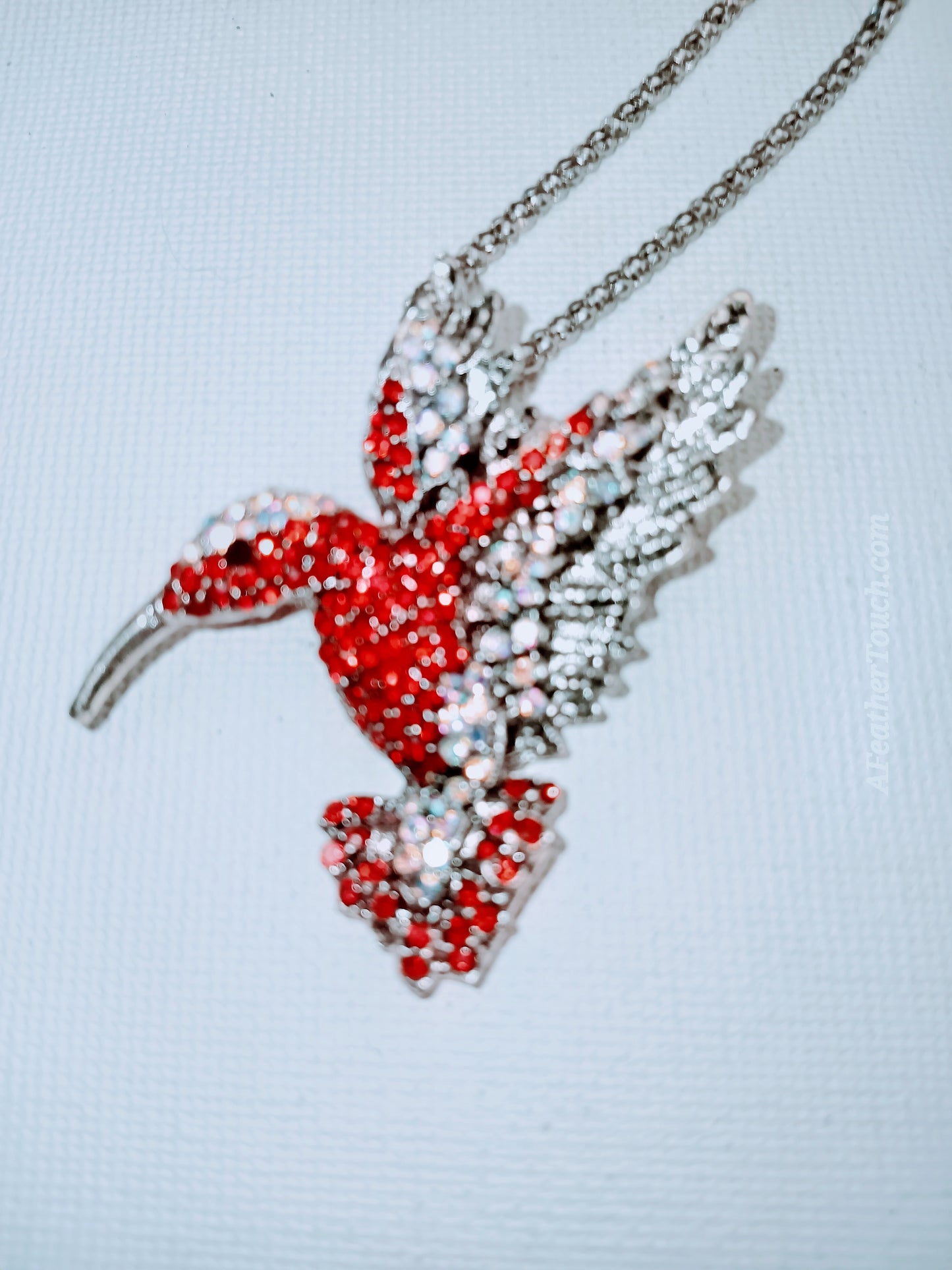 Betsey Johnson Spring Ahead Hummingbird Pendant Necklaces/Brooch 2 in 1