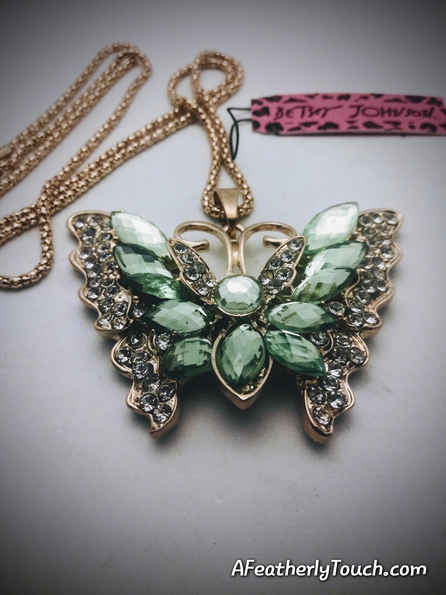 Butterfly Necklace Authentic Betsey Johnson