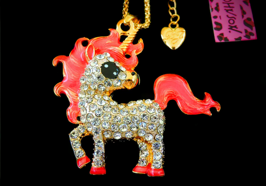 Unicorn Necklace Authentic Betsey Johnson