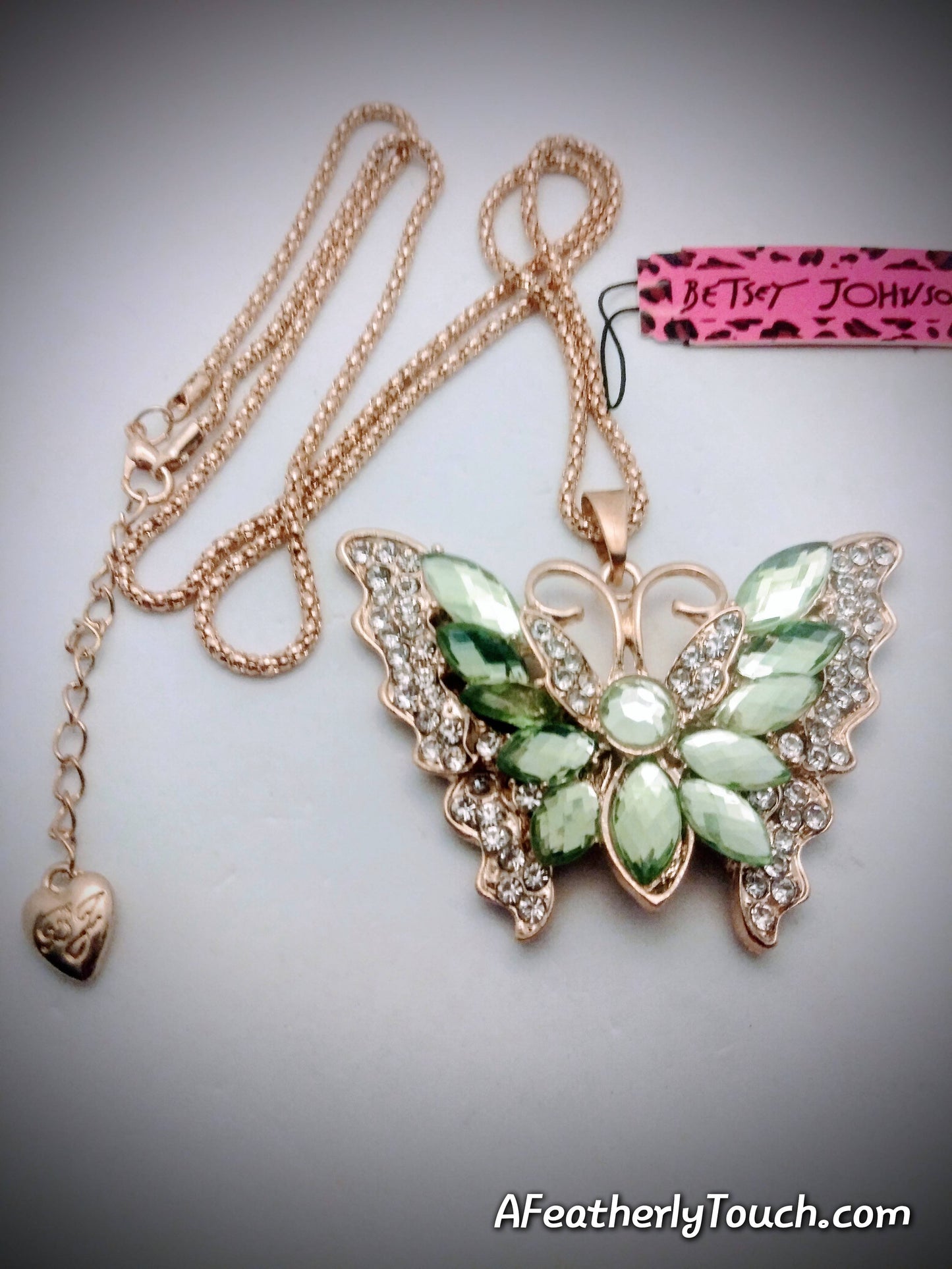 Butterfly Necklace Authentic Betsey Johnson