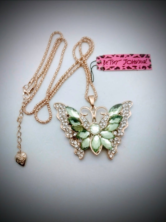 Butterfly Necklace Authentic Betsey Johnson