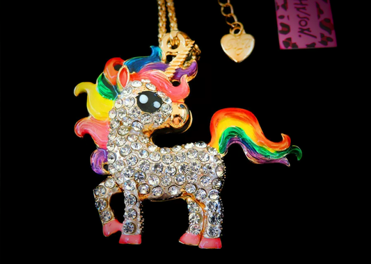 Unicorn Necklace Authentic Betsey Johnson