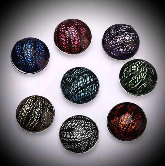 FASHION SNAP AND SWITCH 18mm Snaps with color design in multiple colors