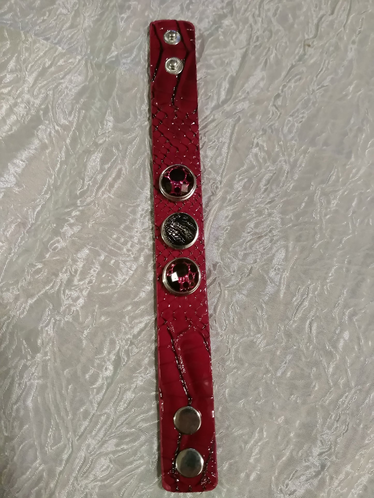 Hot 🔥 new snap jewelry Leather bracelet 18mm snapS