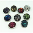 FASHION SNAP AND SWITCH 18mm Snaps with color design in multiple colors